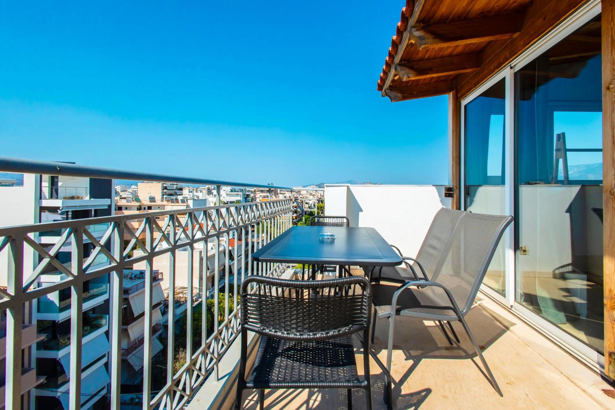 Lis153 By Smart Cozy Suites - Top Floors With Amazing City View - Available 24Hr Atenas Exterior foto