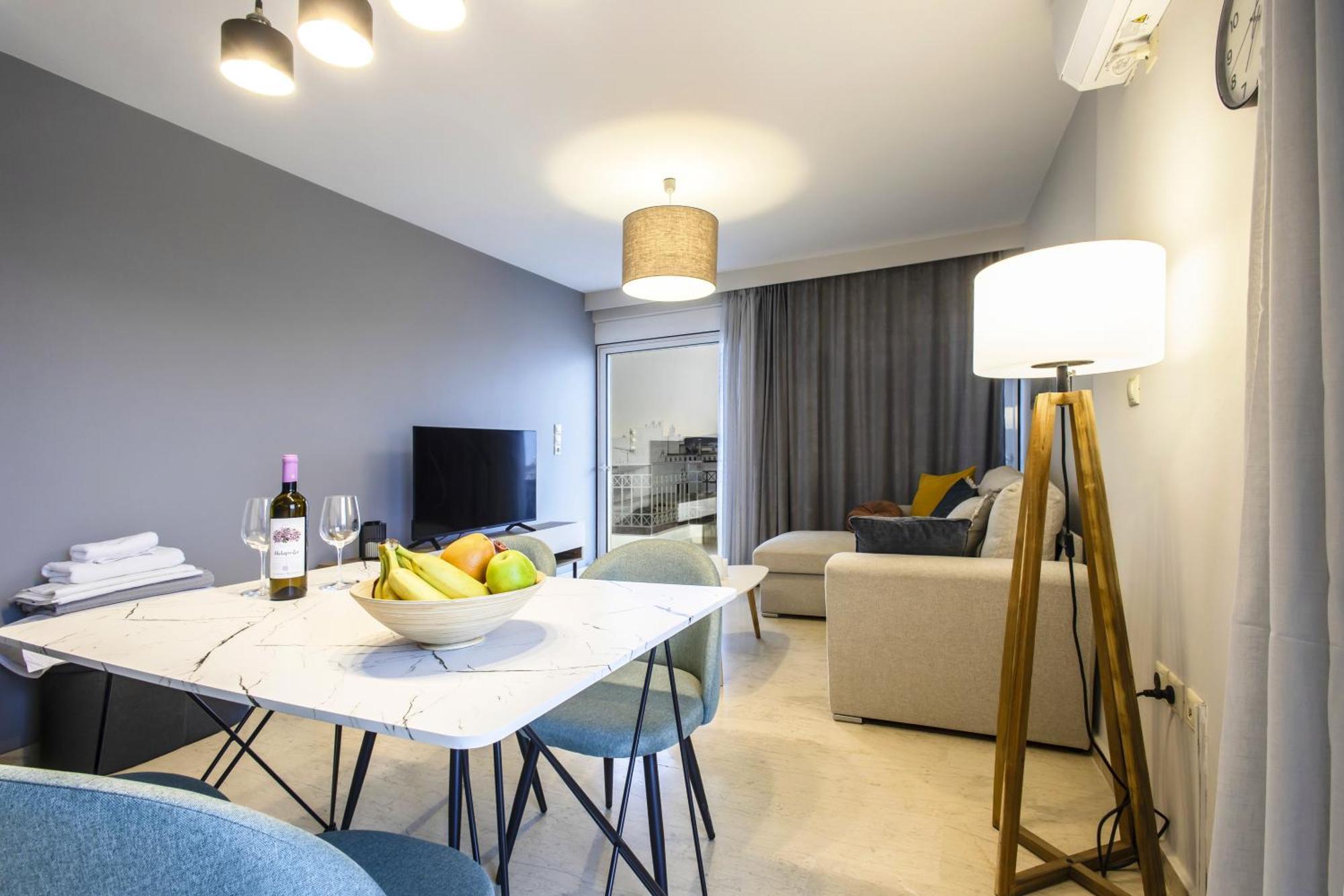 Lis153 By Smart Cozy Suites - Top Floors With Amazing City View - Available 24Hr Atenas Exterior foto